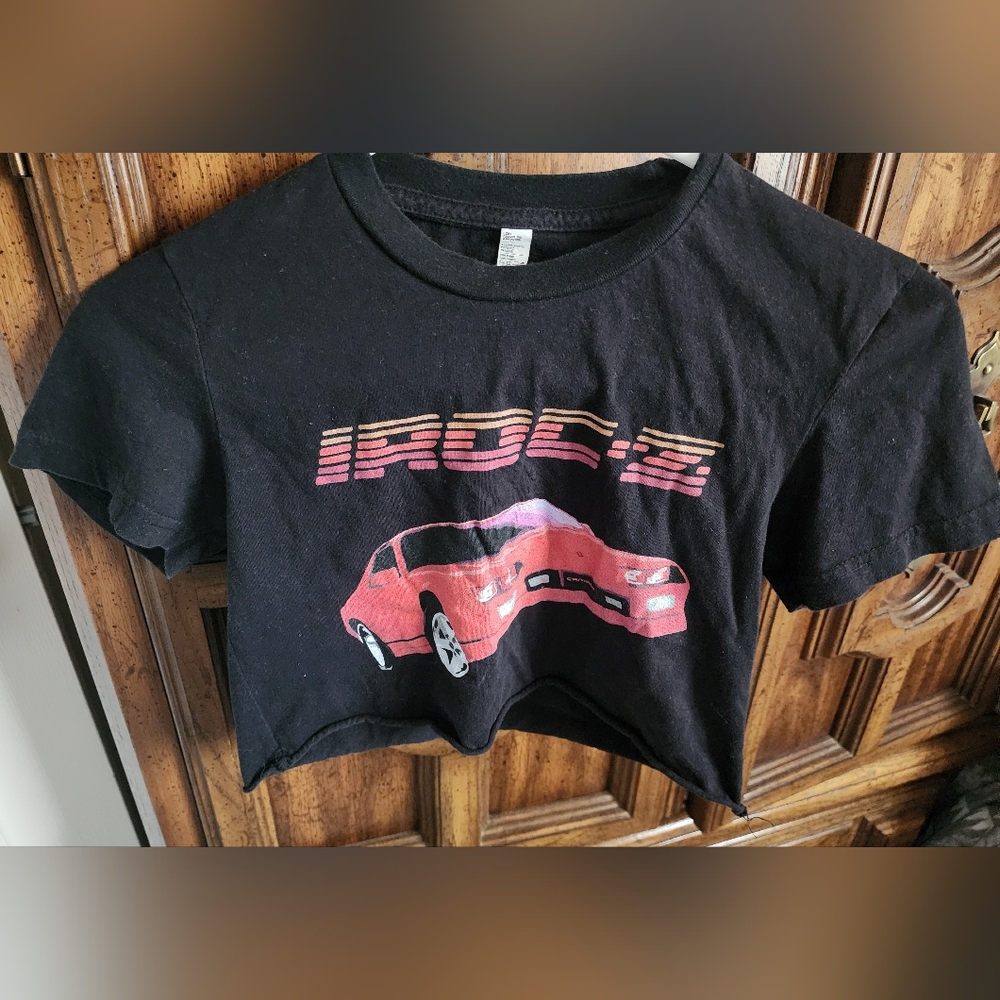 Iroc-z camero crop top